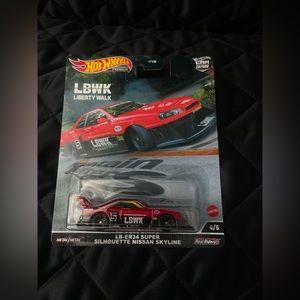 R34 hot wheels lbwk